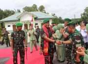 Danrem 045/Gaya Lakukan Kunker ke Kodim 0431/Babar