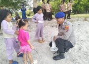 Amankan Wisata Nataru, Pos PAM Matras Lakukan Patroli dan Himbauan