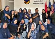 Konsolidasi NasDem Bangka, Mely Yanti Terpilih Ketua Garnita Malahayati