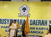 Musda IX Golkar, Hidayat Arsani: Jangan Sampai Jual Kotak Kosong Lagi