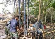 Satgas TMMD ke-127 Kodim 0432/Basel Bikin Sumur Bor Kedua di Pulau Lepar,