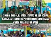 Sinergi TNI-Polri, Satgas TMMD Kodim 0432/Basel Edukasi Warga soal Kamtibmas