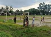 Lapangan Bola Penutuk Dipoles Satgas TMMD, Pemuda Desa Tak Sabar Turun Main
