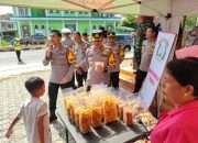 Gerakan Pangan Murah Polres Bangka Bantu Warga Dapatkan Sembako Terjangkau
