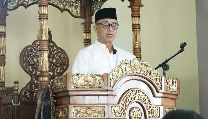Salat Id di Belinyu, Wabup Bangka Ajak Warga Pertahankan Semangat Ramadan
