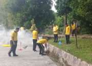Kurve di Hutan Kota Sungailiat, Kapolres Ajak Warga Jaga Kebersihan