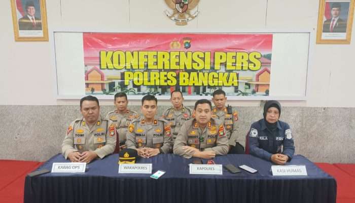 Enam Tahanan Kabur Polres Bangka Berhasil Ditangkap, Polisi Masih Kejar Dua Buronan