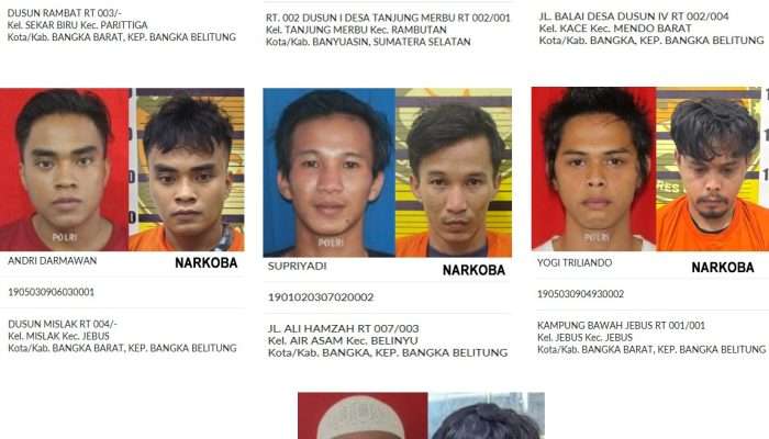 Delapan Tahanan Kabur dari Sel Polres Bangka, Polisi Buru 6 Orang