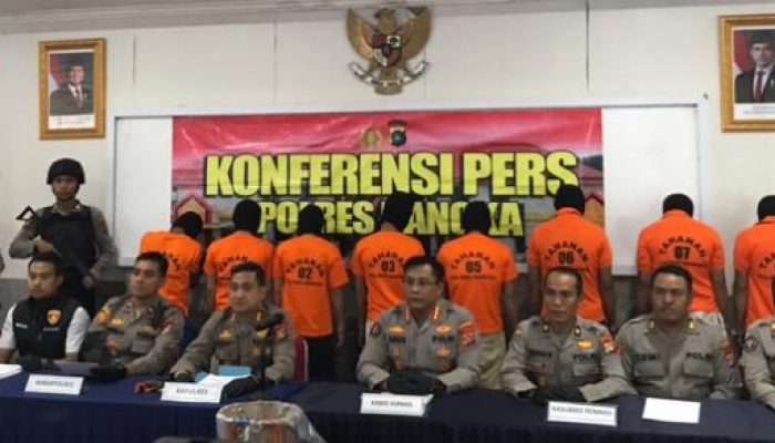 Kurang dari 48 Jam, Polisi Tangkap Kembali 8 Tahanan Kabur dari Rutan Polres Bangka