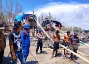 Polres Bangka Tertibkan Ponton Rajuk Tower, Penambang Diminta Angkat dari Alur Nelayan