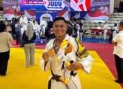 Brigpol Genza Sabet Emas di Kejuaraan Kapolri Cup Beladiri Polri