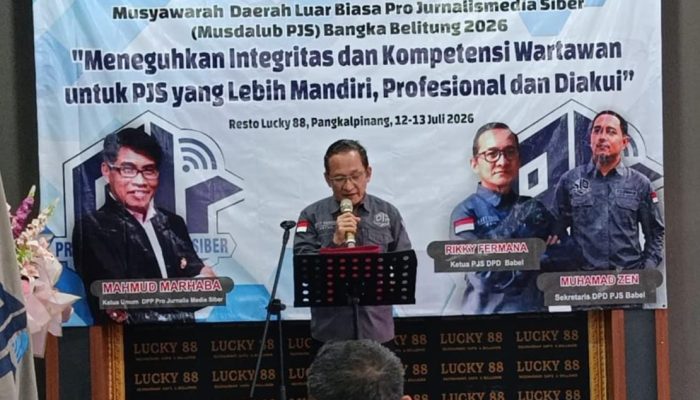 Sampaikan Salam Perpisahan, Rikky Fermana Minta PJS Babel Tetap Solid