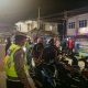 Satlantas Polres Bangka Tertibkan Knalpot Brong, Belasan Motor Kena Razia