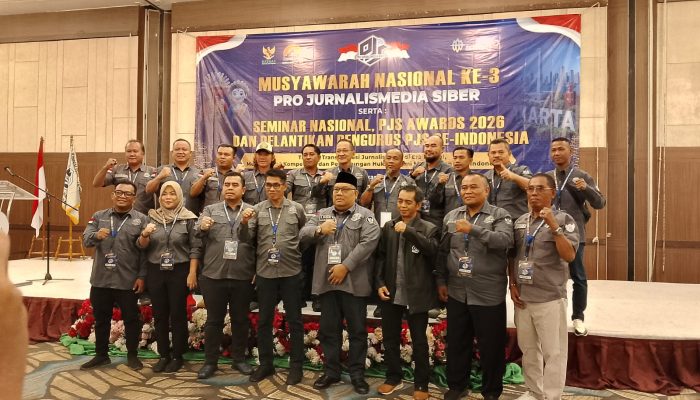 Munas III PJS Resmi Dibuka, Mahmud Marhaba: Saatnya PJS Menuju Dewan Pers
