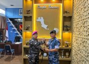 Perkuat Sinergi, Danlanal Babel Temui Bupati Belitung dan Danlanud H. AS Hanandjoeddin