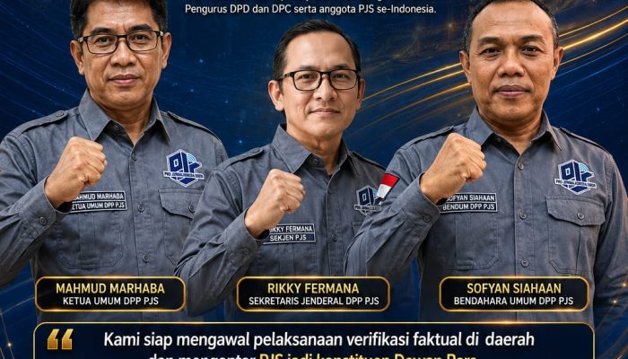Ketum dan Sekjen DPP PJS Ajak Pengurus Bersatu, Siap Songsong Verifikasi Dewan Pers