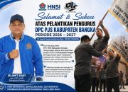 Pelantikan Pengurus PJS Bangka Disambut Positif, HNSI Siap Jadi Mitra Strategis