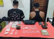 Tim Hantu Gerebek Kontrakan di Tempilang, 45 Paket Diduga Sabu Disita