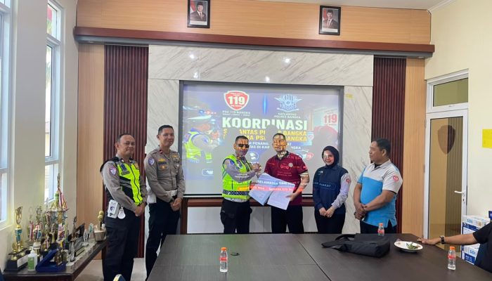 Percepat Penanganan Korban Kecelakaan, Satlantas Gandeng PSC 119