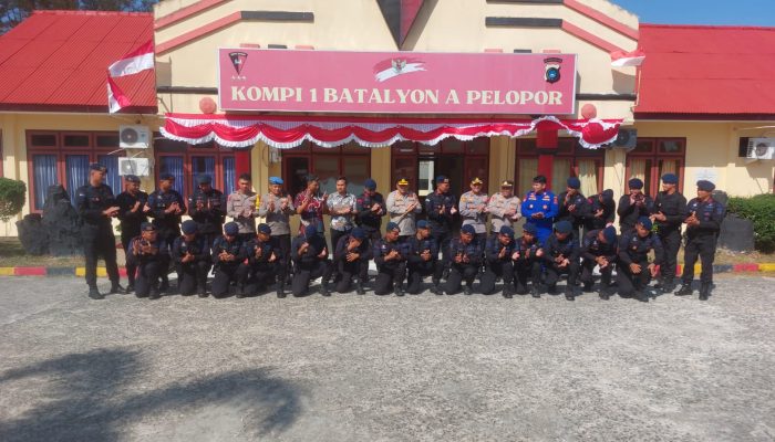 Perkuat Sinergi, Kapolres Bangka Sambangi Mako Brimob Sungailiat