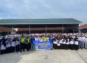Rutin Sambangi Sekolah, Polres Bangka Sampaikan 3 Pesan untuk Pelajar
