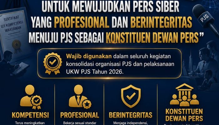 Menuju Konstituen Dewan Pers, PJS Fokus Cetak Wartawan Kompeten dan Berintegritas