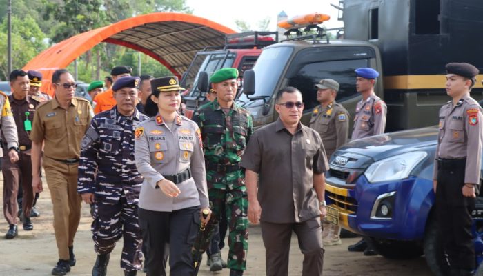 Siaga Karhutla dan Cuaca Ekstrem, Polres Bangka Barat Perkuat Sinergi Lintas Instansi
