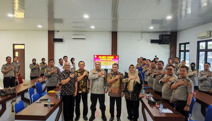 Polres Bangka Terima Tim STIK Lemdiklat Polri, Bahas Bhabinkamtibmas Jadi Eco-Cops