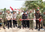 Pangdam II/Sriwijaya Resmikan Jembatan Garuda Merah Putih di Bangka Tengah