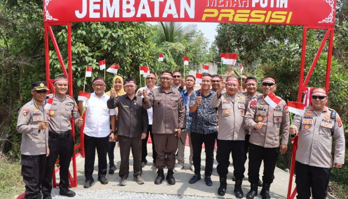 Jembatan Merah Putih Presisi Diresmikan, Kapolres Bangka: Bukan Sekadar Infrastruktur