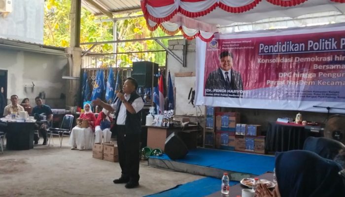 Dari Ranting hingga DPD Makin Solid, NasDem Bangka Bidik ‘Full Biru