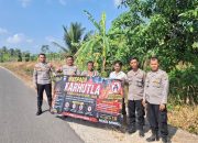 Sat Binmas Ingatkan Warga Lubuk Kelik Waspada Karhutla dan Kriminalitas