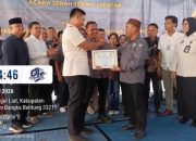 DPD PJS Babel Beri Penghargaan untuk Kalapas Sungailiat