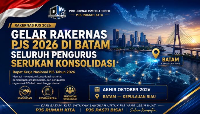 Menuju Rakernas PJS 2026 di Batam, DPP Pacu Persiapan dan Konsolidasi Nasional