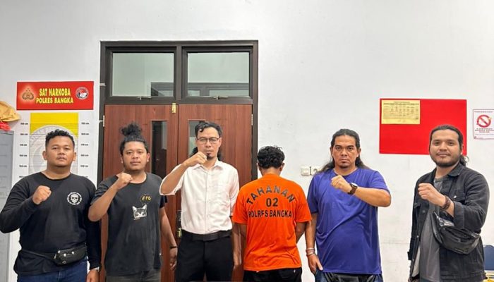 Polisi Bongkar Dugaan Peredaran Sabu di Sungailiat, 13 Paket Disita