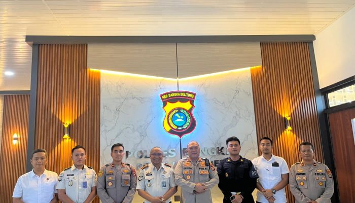 Tingkatkan Sinergi, Kapolres Bangka Terima Kunjungan Kalapas IIB Sungailiat