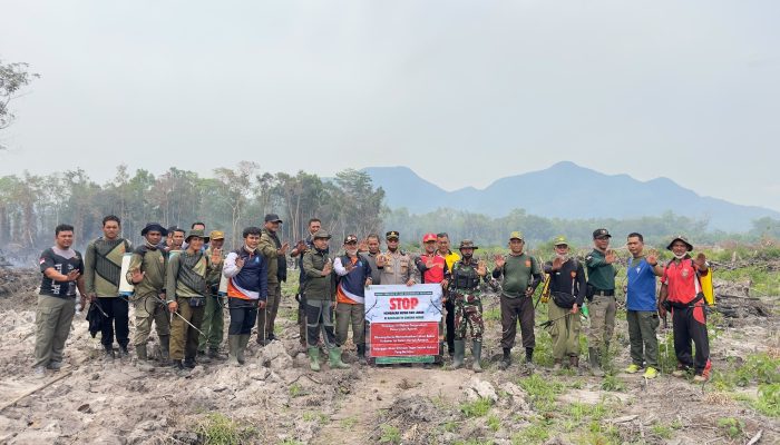 Polsek Riau Silip Cek Kesiapan Personel dan Peralatan