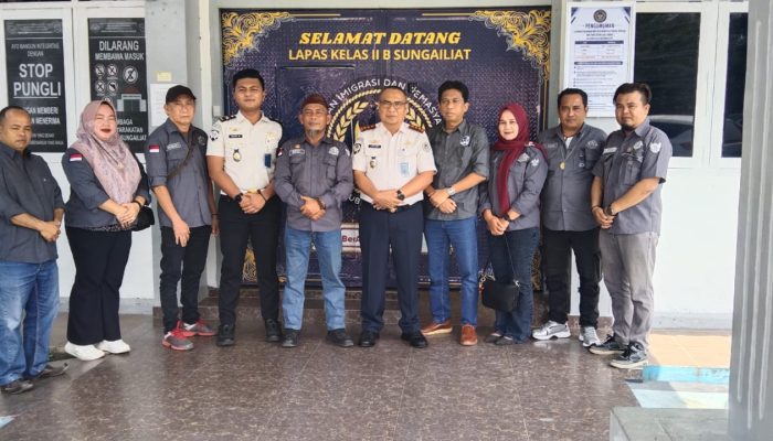 PJS Babel Sambangi Lapas Bukit Semut, Dorong Keterbukaan Informasi