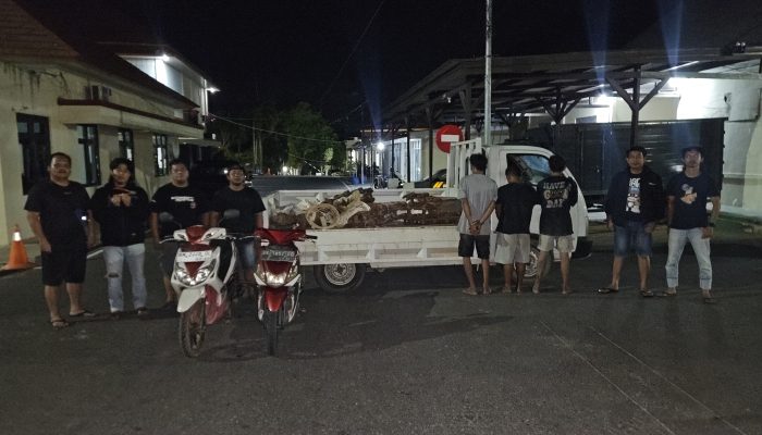 Curi Komponen Excavator di Gudang Parit Padang, 3 Pria Diciduk Polisi