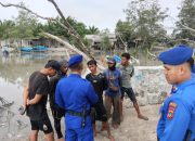 Sat Polairud Datangi DAS Kampung Pasir, 7 TI Sebu-sebu Diminta Berhenti