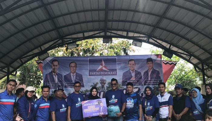 Jalan Sehat Demokrat Diserbu Warga, Hadiah Umrah Jadi Daya Tarik