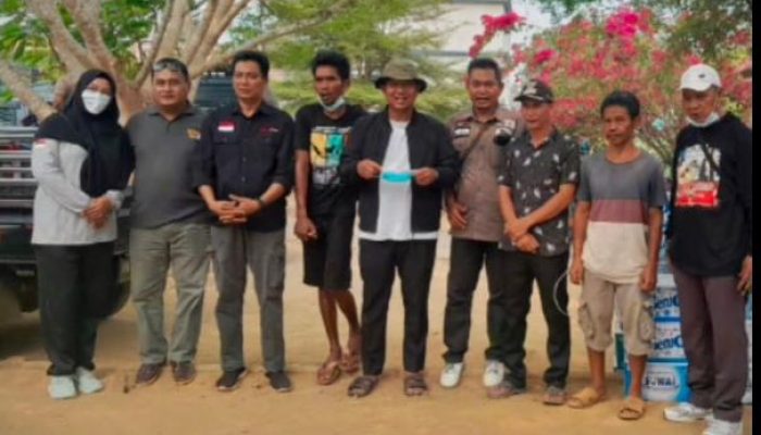 Komunitas TDI Babel Salurkan Bantuan untuk Korban Kebakaran Dusun Serdang