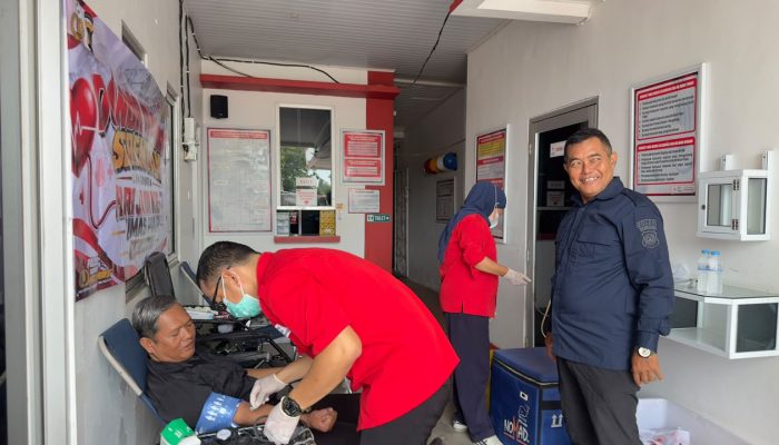 HUT Humas Polri ke-75, Polres Bangka Kumpulkan 15 Kantong Darah 