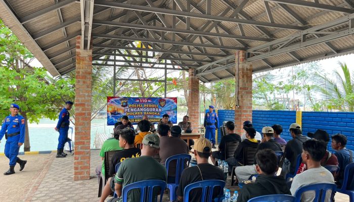 Polres Bangka Berikan Pelatihan Navigasi dan Keselamatan Melaut