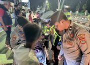 Cegah Kriminalitas, Polres Bangka Terjunkan Personel Sisir Kota Sungailiat  