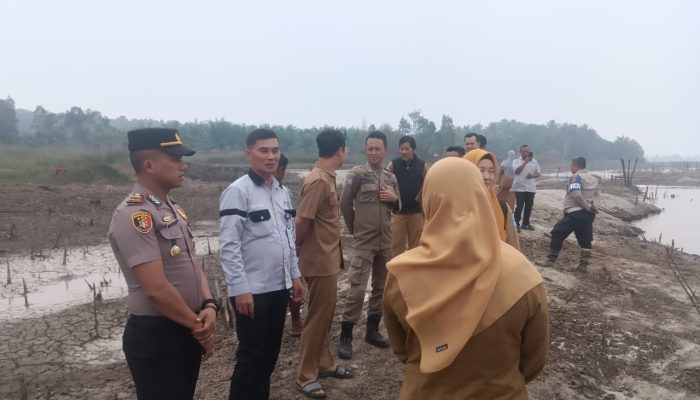 Polsek Pemali Cek Aktivitas Tambang di Kolong DAM I PDAM, 50 Sakan Ditemukan Sudah Tak Beroperasi