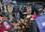 Polres Babar Amankan Miras Ilegal di Ruko Kampung Kebun Nanas